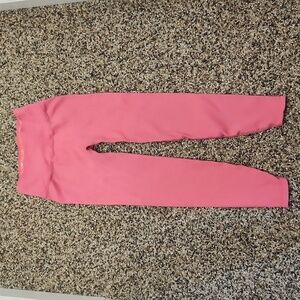 Good American chunky ribbed leggings, size small